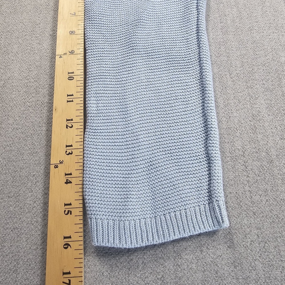 Moon and Madison Cropped  Sweater Baby Blue  Size Large - Picture 12 of 13